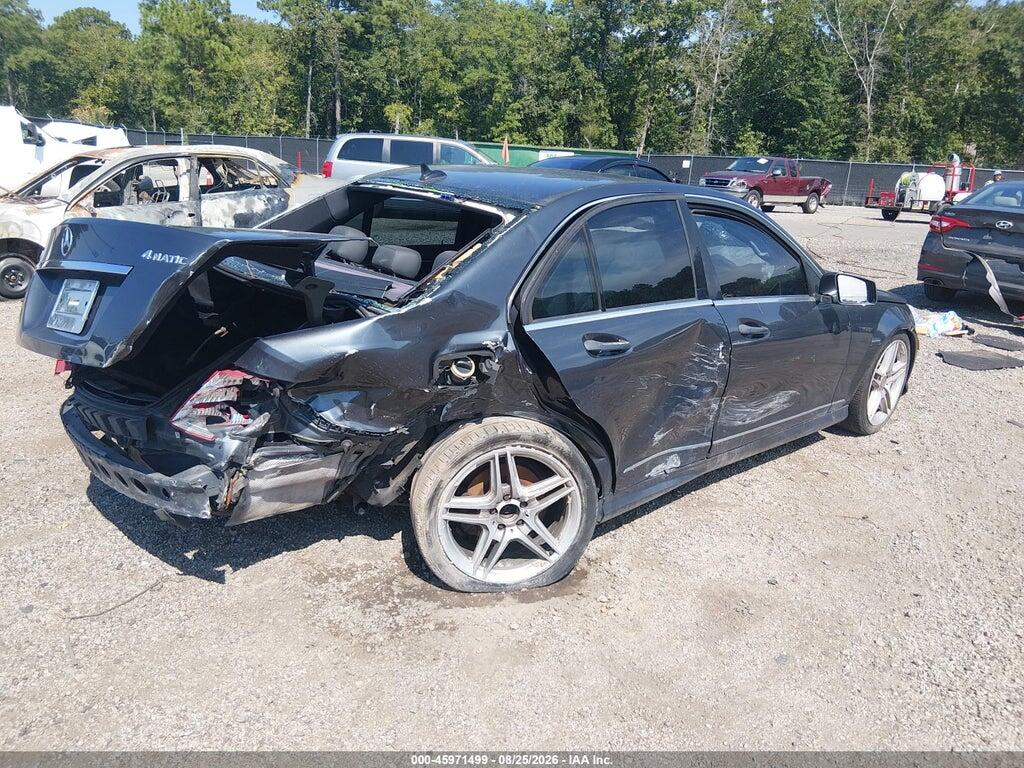 WDDGF8BB6AR100911 2010 MERCEDES-BENZ C 300 photo no. 4