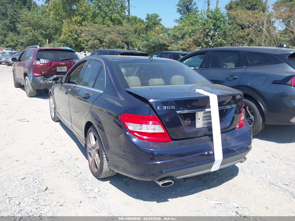 WDDGF5EB4AR128393 2010 MERCEDES-BENZ C 300 photo no. 3