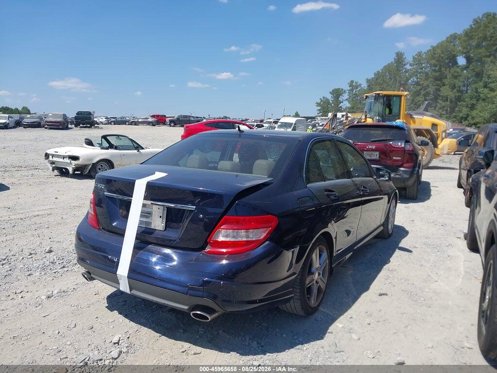 WDDGF5EB4AR128393 2010 MERCEDES-BENZ C 300 photo no. 4