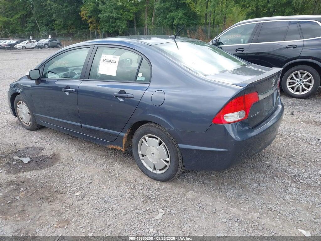 JHMFA36269S010288 2009 HONDA CIVIC HYBRID photo no. 3