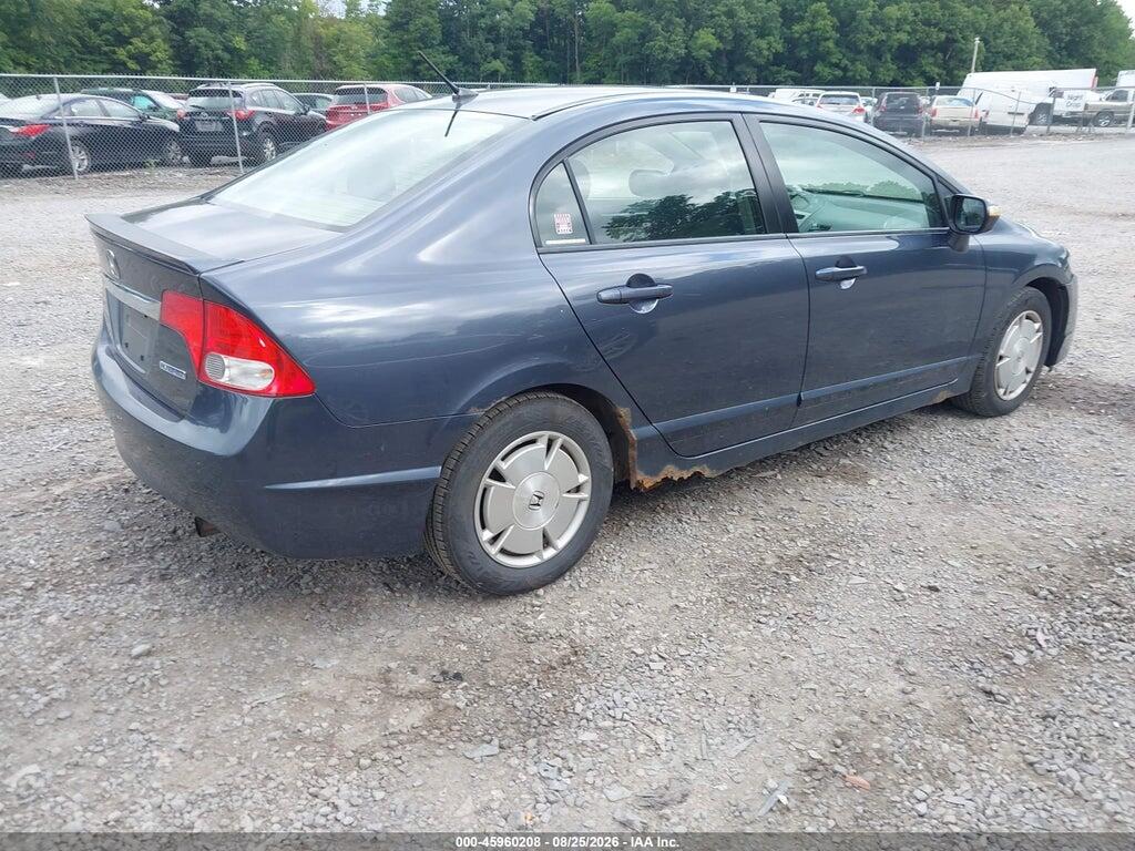 JHMFA36269S010288 2009 HONDA CIVIC HYBRID photo no. 4