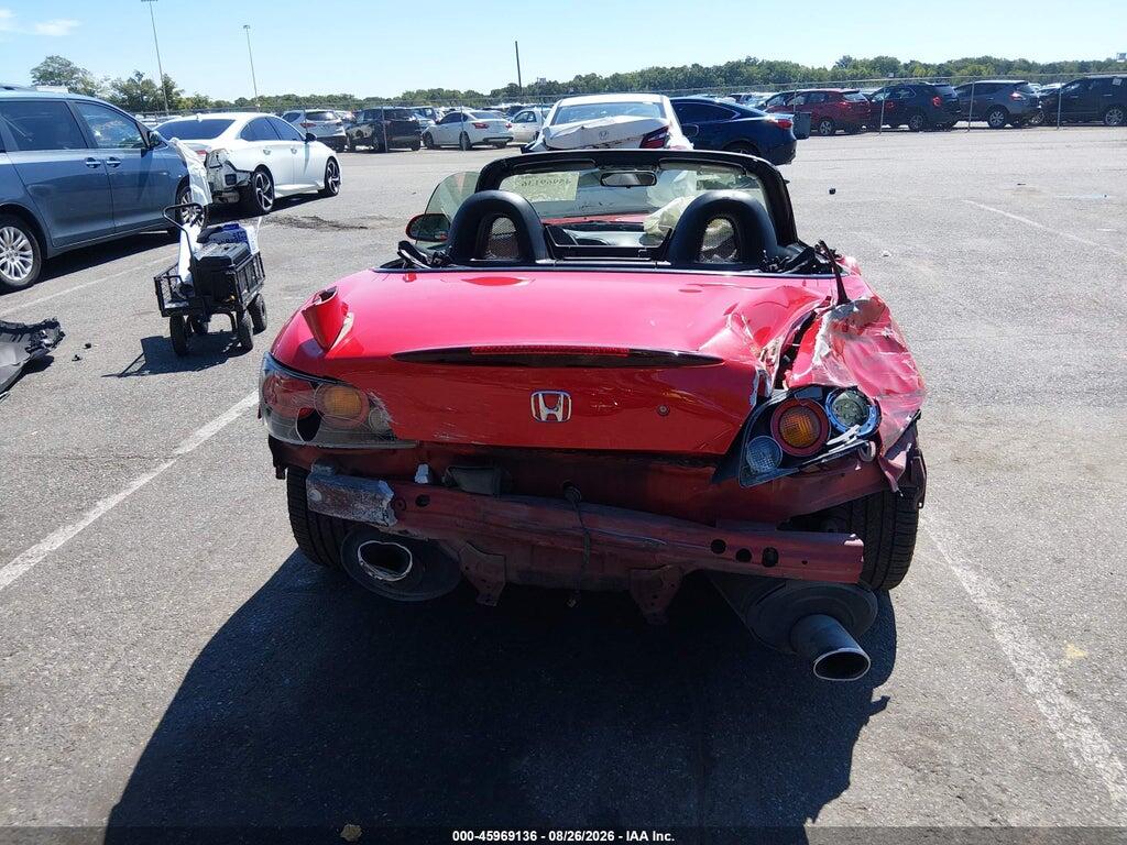 JHMAP214X5S004256 2005 HONDA S2000 photo no. 6