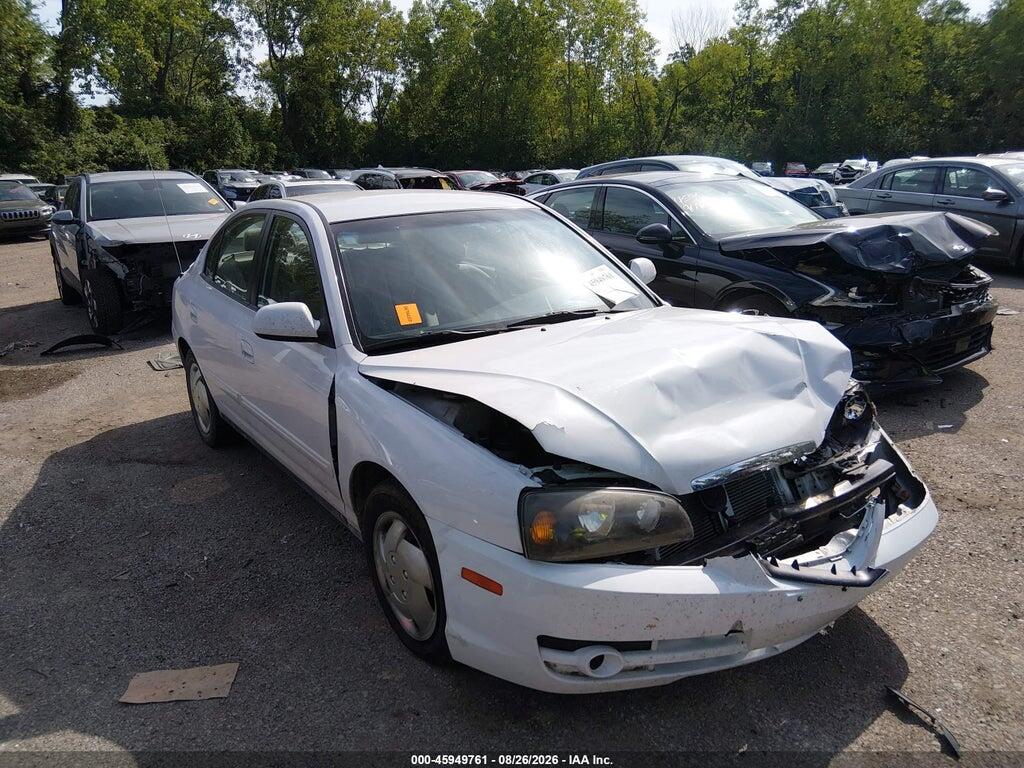 2005 HYUNDAI ELANTRA KMHDN46D45U953326