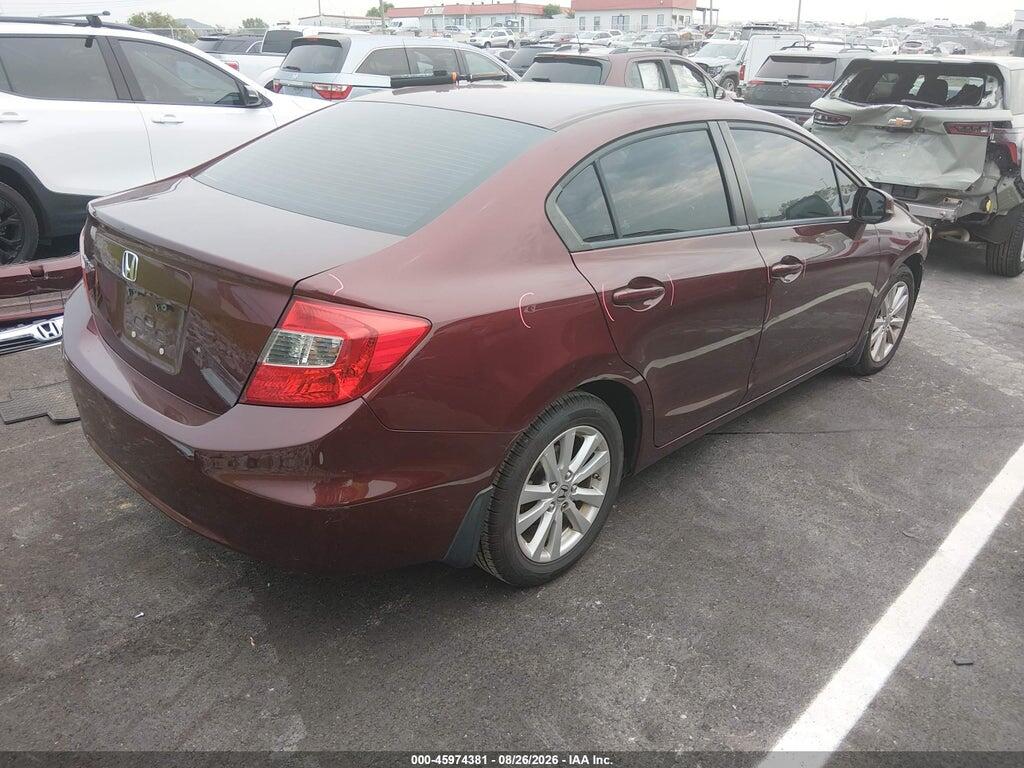 19XFB2F85CE317510 2012 HONDA CIVIC photo no. 4