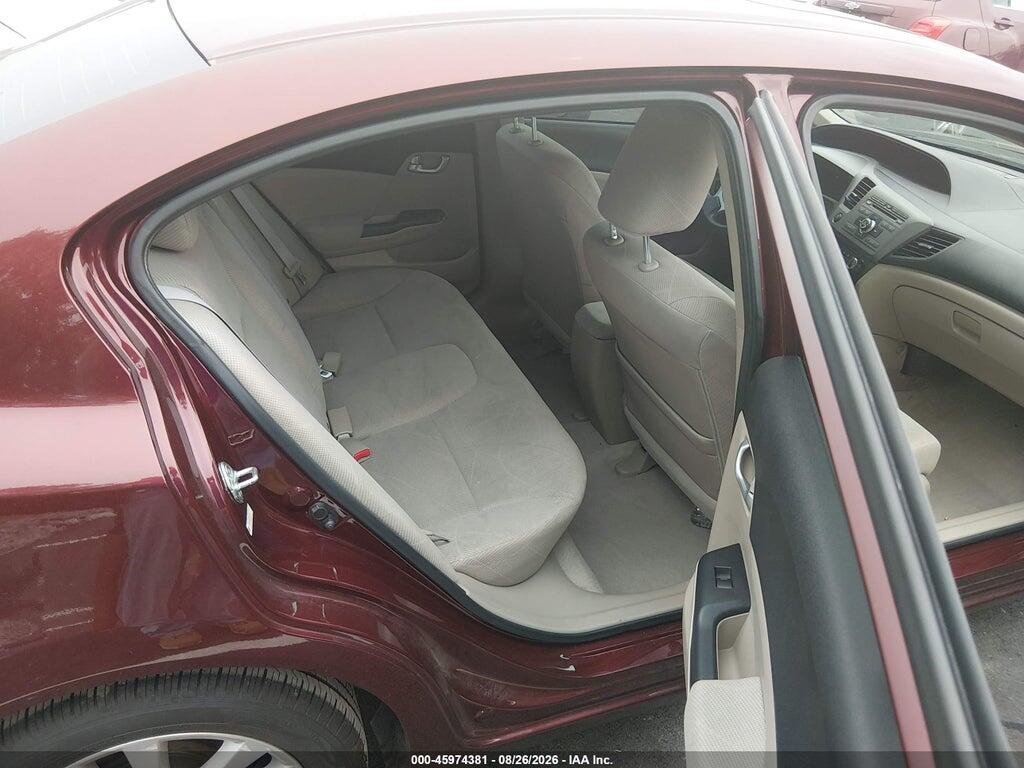 19XFB2F85CE317510 2012 HONDA CIVIC photo no. 8