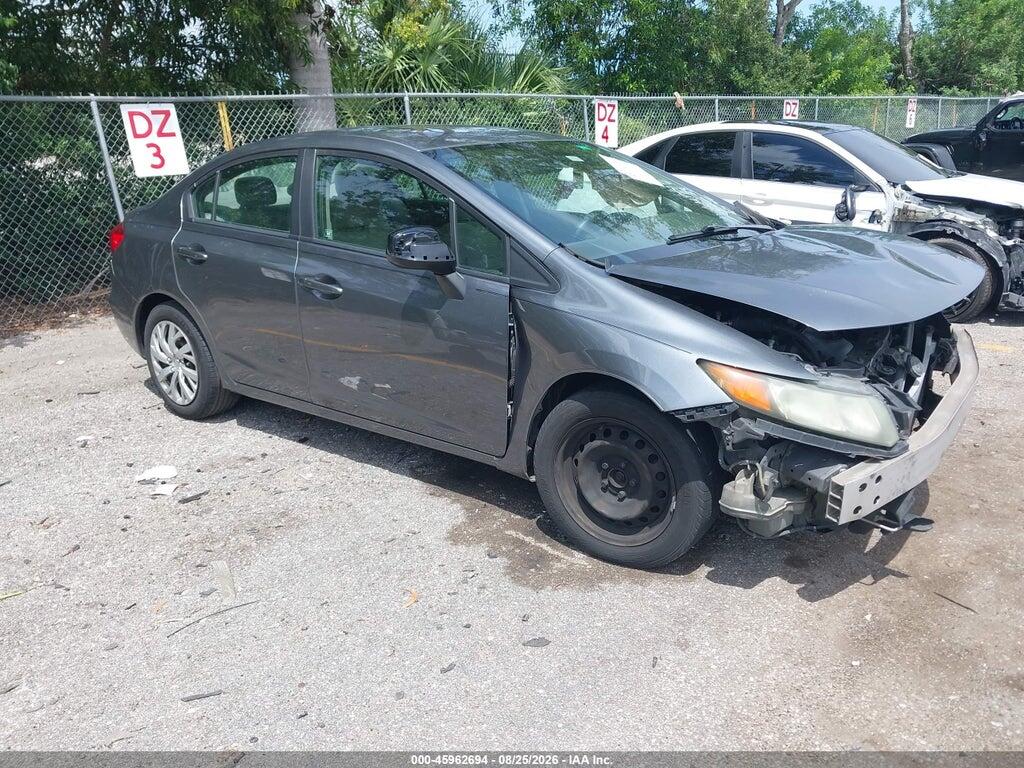 2012 HONDA CIVIC 19XFB2F55CE104546