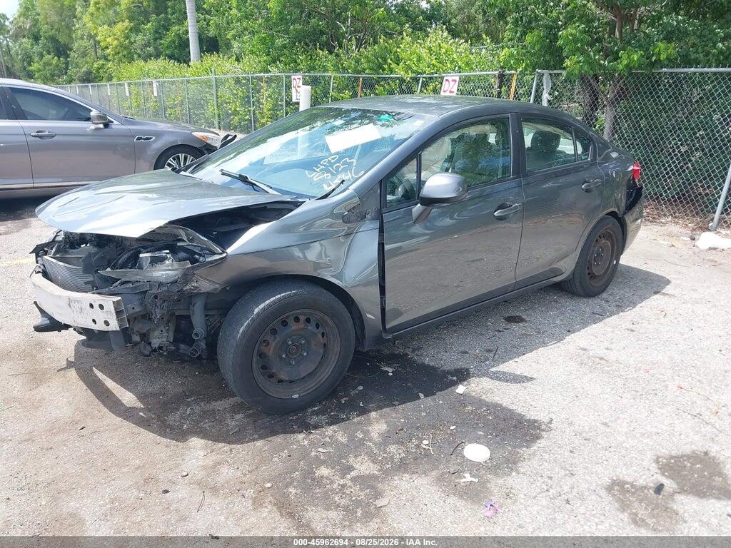 19XFB2F55CE104546 2012 HONDA CIVIC photo no. 2
