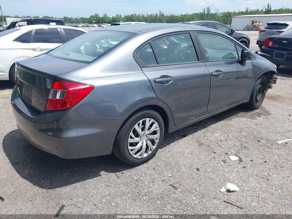 19XFB2F55CE104546 2012 HONDA CIVIC photo no. 4