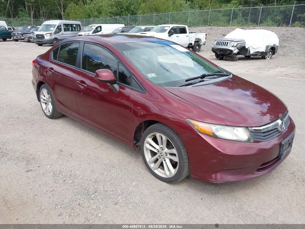 2012 HONDA CIVIC 2HGFB2F52CH589265