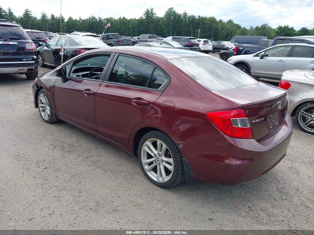2HGFB2F52CH589265 2012 HONDA CIVIC photo no. 3
