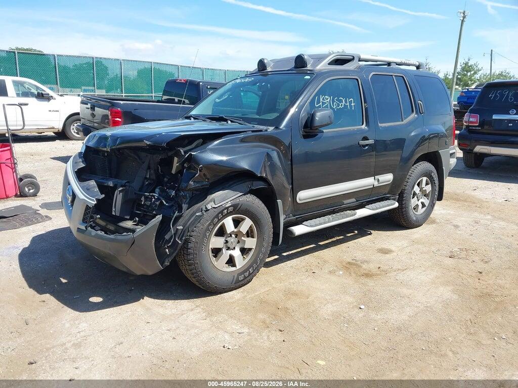 5N1AN0NW5BC522347 2011 NISSAN XTERRA photo no. 2