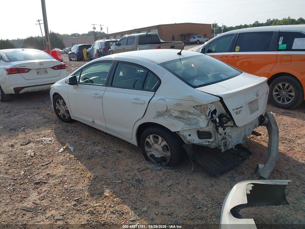 JHMFB4F21CS009754 2012 HONDA CIVIC HYBRID photo no. 3