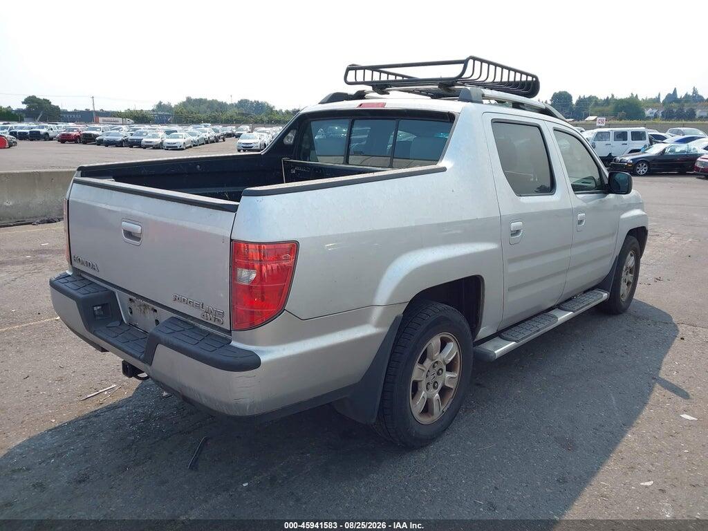 5FPYK16259B107319 2009 HONDA RIDGELINE photo no. 4