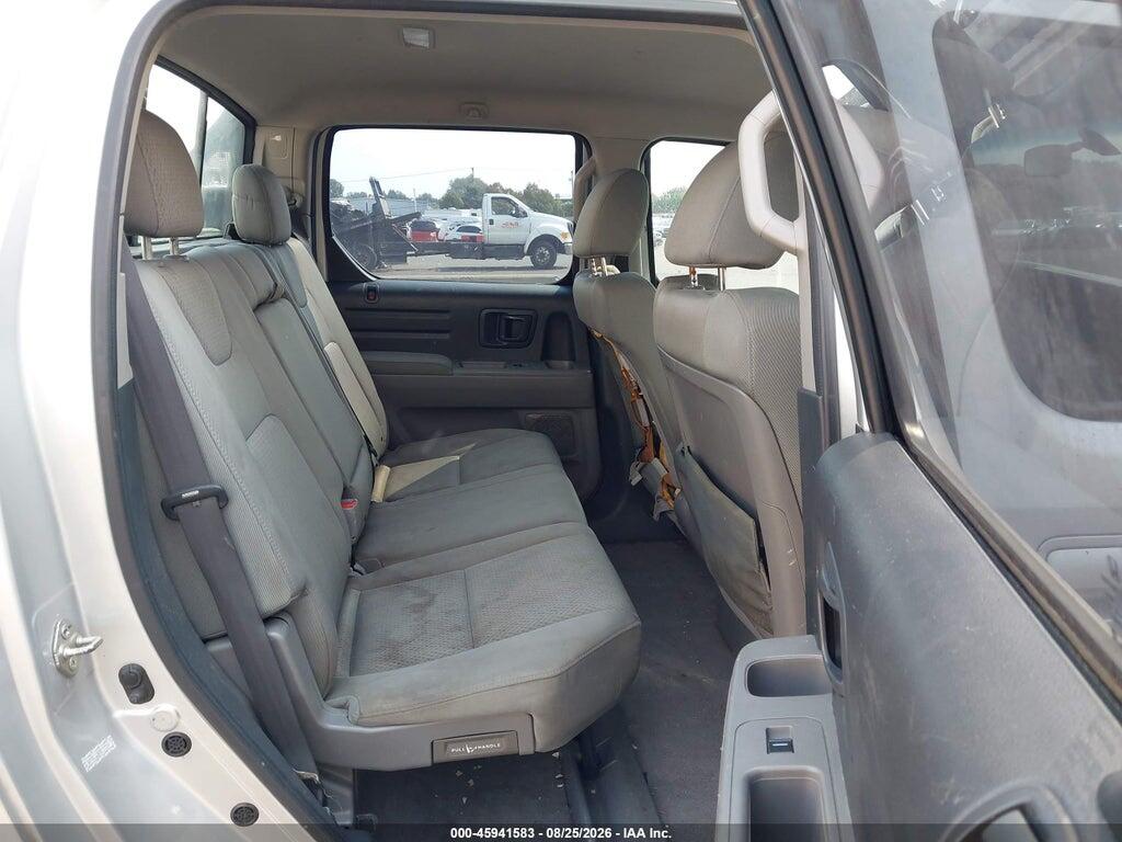 5FPYK16259B107319 2009 HONDA RIDGELINE photo no. 8