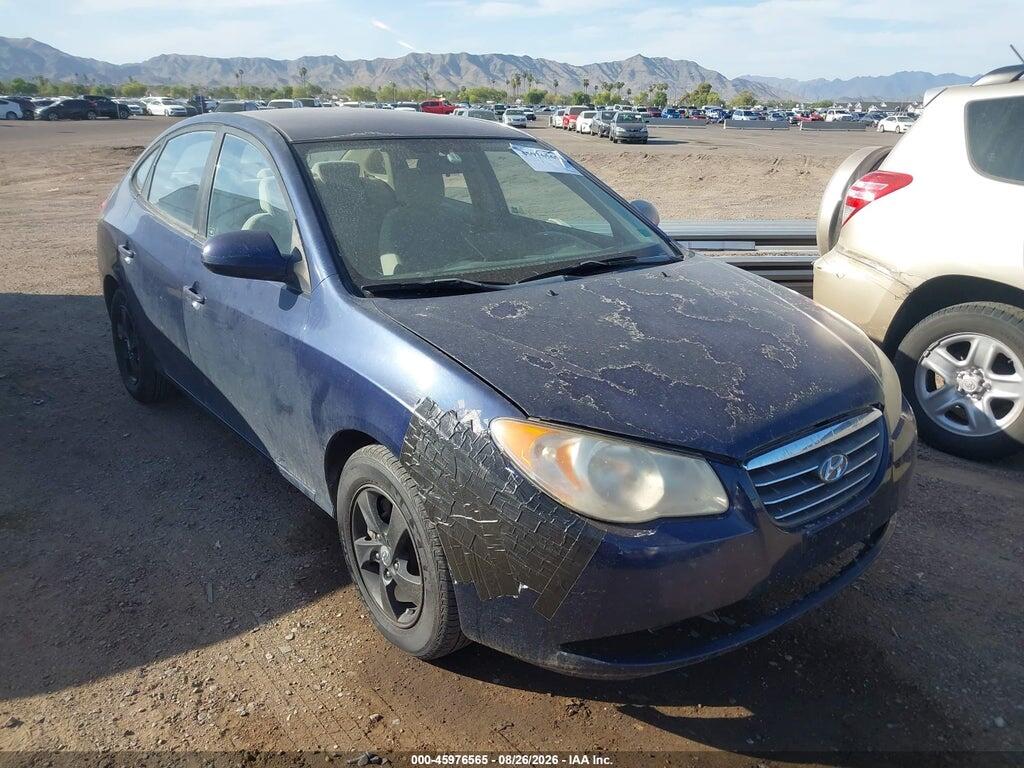 2009 HYUNDAI ELANTRA KMHDU46D29U621684