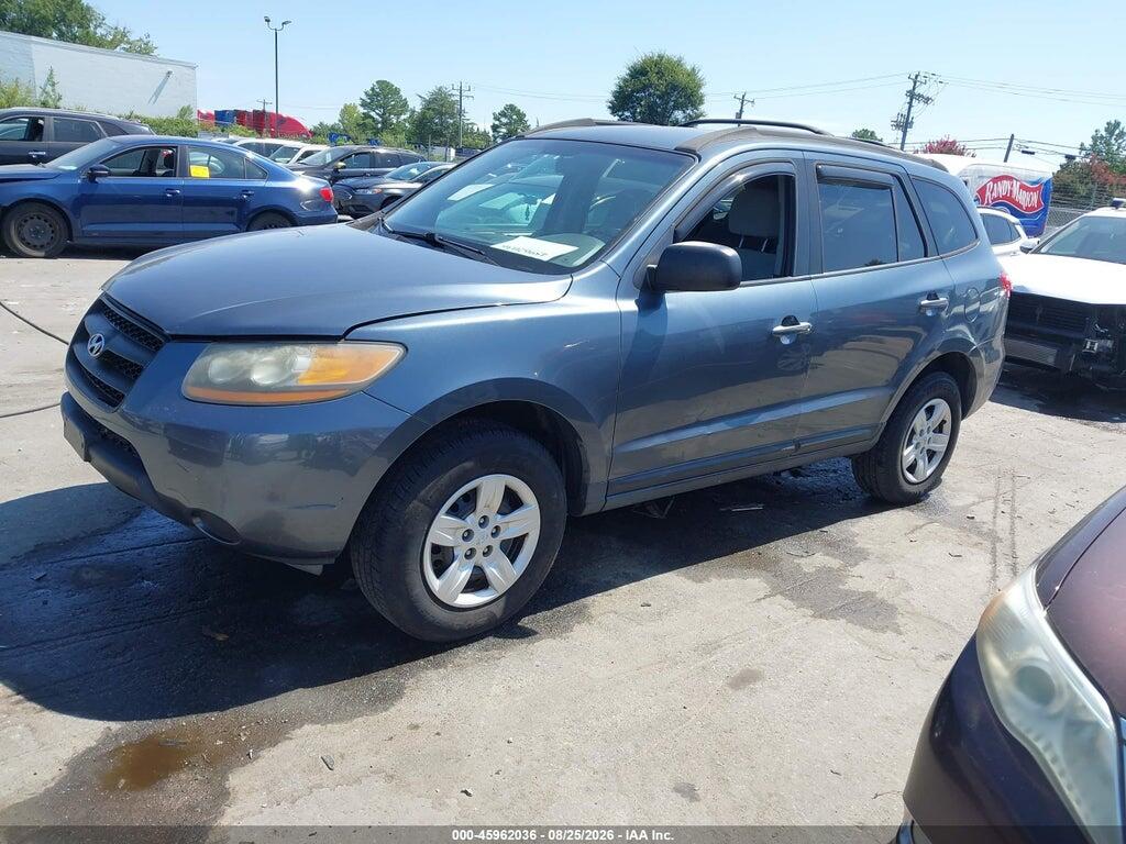 5NMSG73D59H321959 2009 HYUNDAI SANTA FE photo no. 2