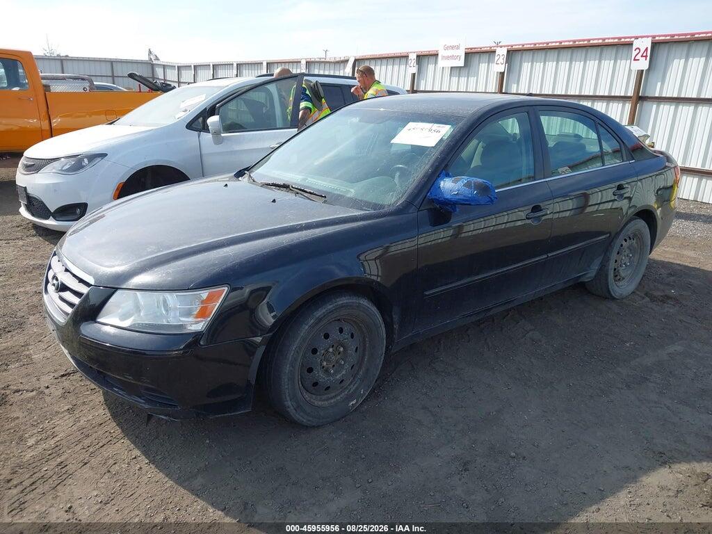 5NPET46F29H458249 2009 HYUNDAI SONATA photo no. 2