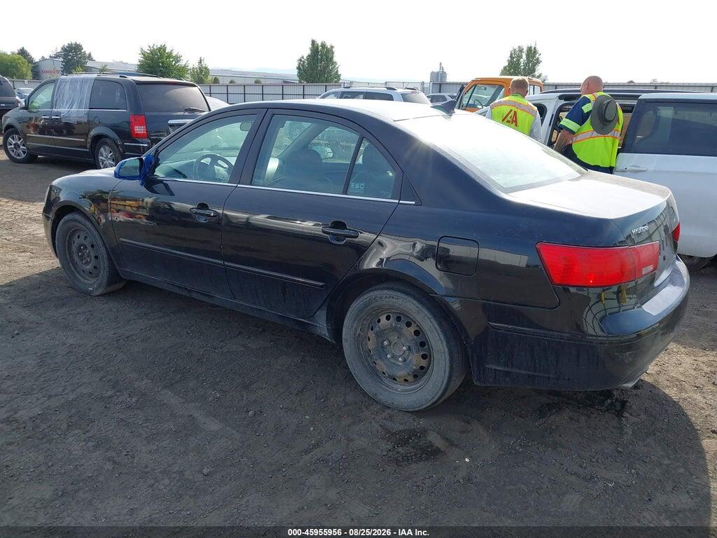 5NPET46F29H458249 2009 HYUNDAI SONATA photo no. 3