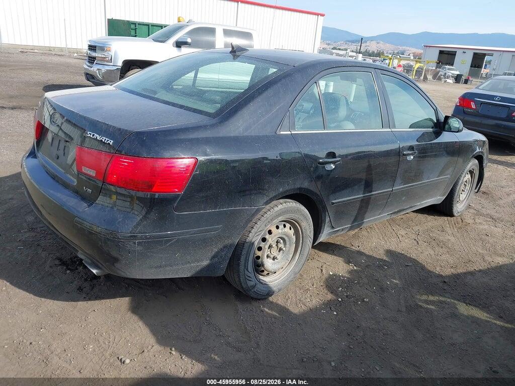 5NPET46F29H458249 2009 HYUNDAI SONATA photo no. 4