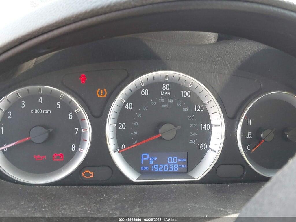 5NPET46F29H458249 2009 HYUNDAI SONATA photo no. 7