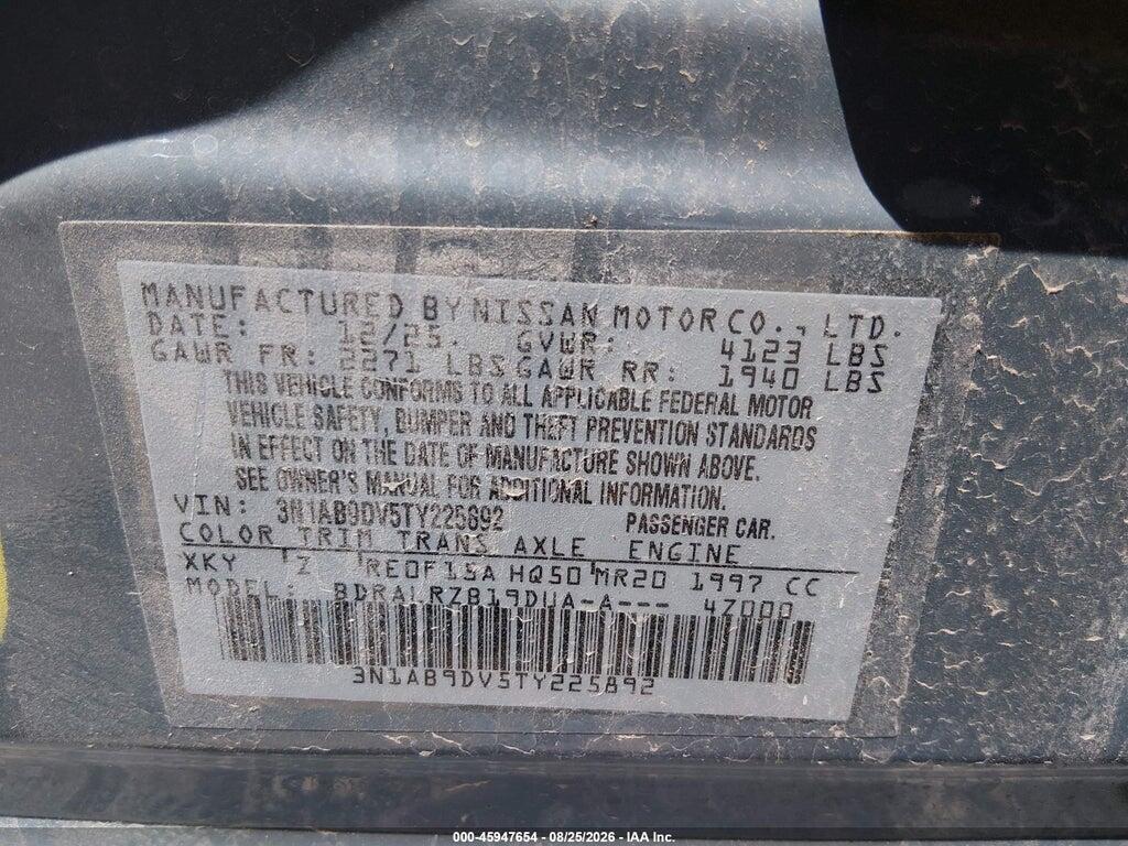 3N1AB9DV5TY225892 2026 NISSAN SENTRA photo no. 9