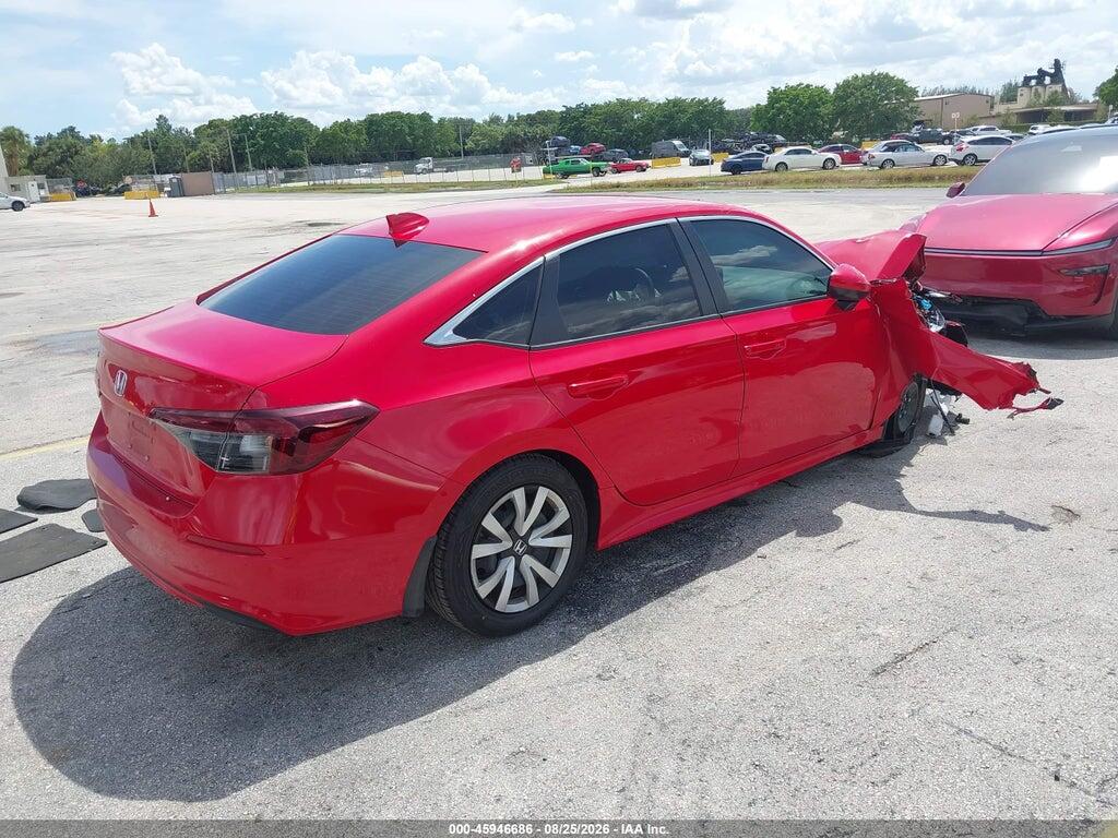 2HGFE2F2XSH539869 2025 HONDA CIVIC photo no. 4