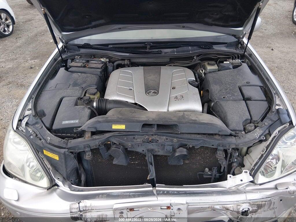 JTHBN36F855008329 2005 LEXUS LS 430 photo no. 10
