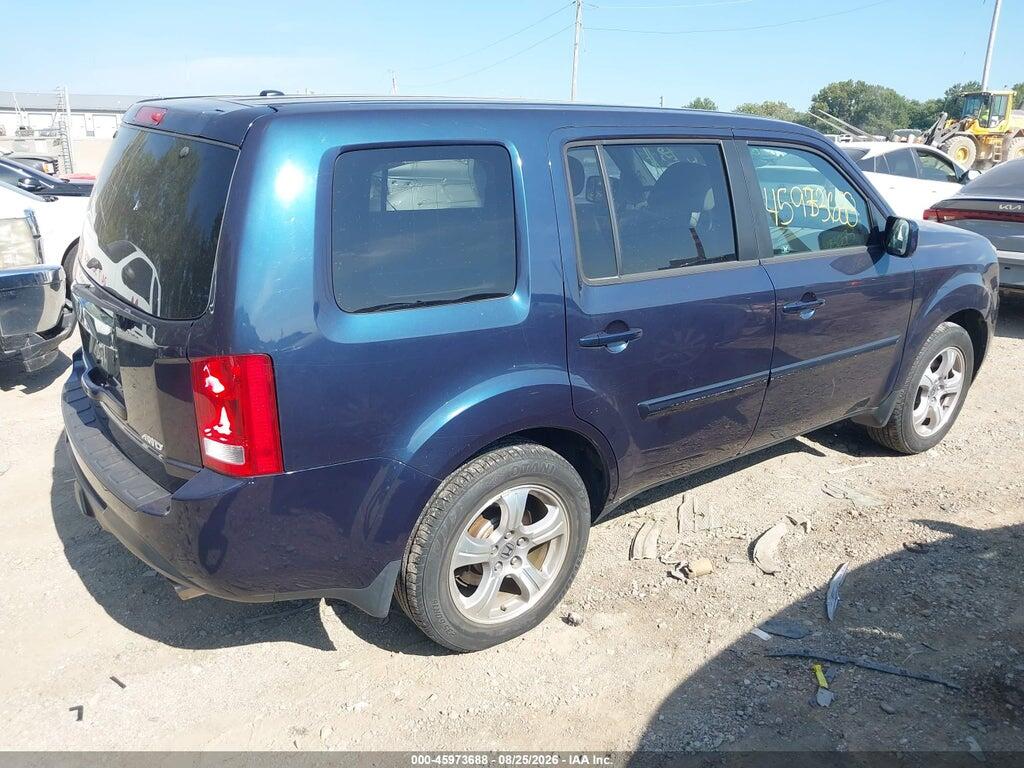 5FNYF4H67CB010015 2012 HONDA PILOT photo no. 4