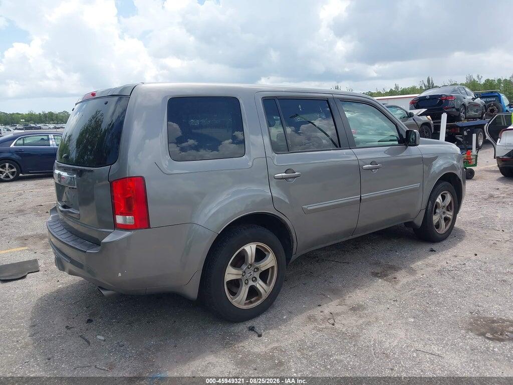 5FNYF3H44CB022759 2012 HONDA PILOT photo no. 4