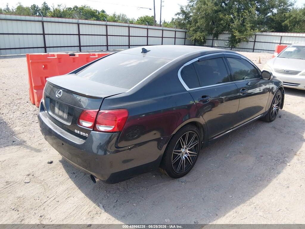 JTHBE96S690044832 2009 LEXUS GS 350 photo no. 4
