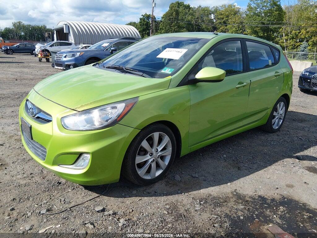 KMHCU5AE1CU013129 2012 HYUNDAI ACCENT photo no. 2