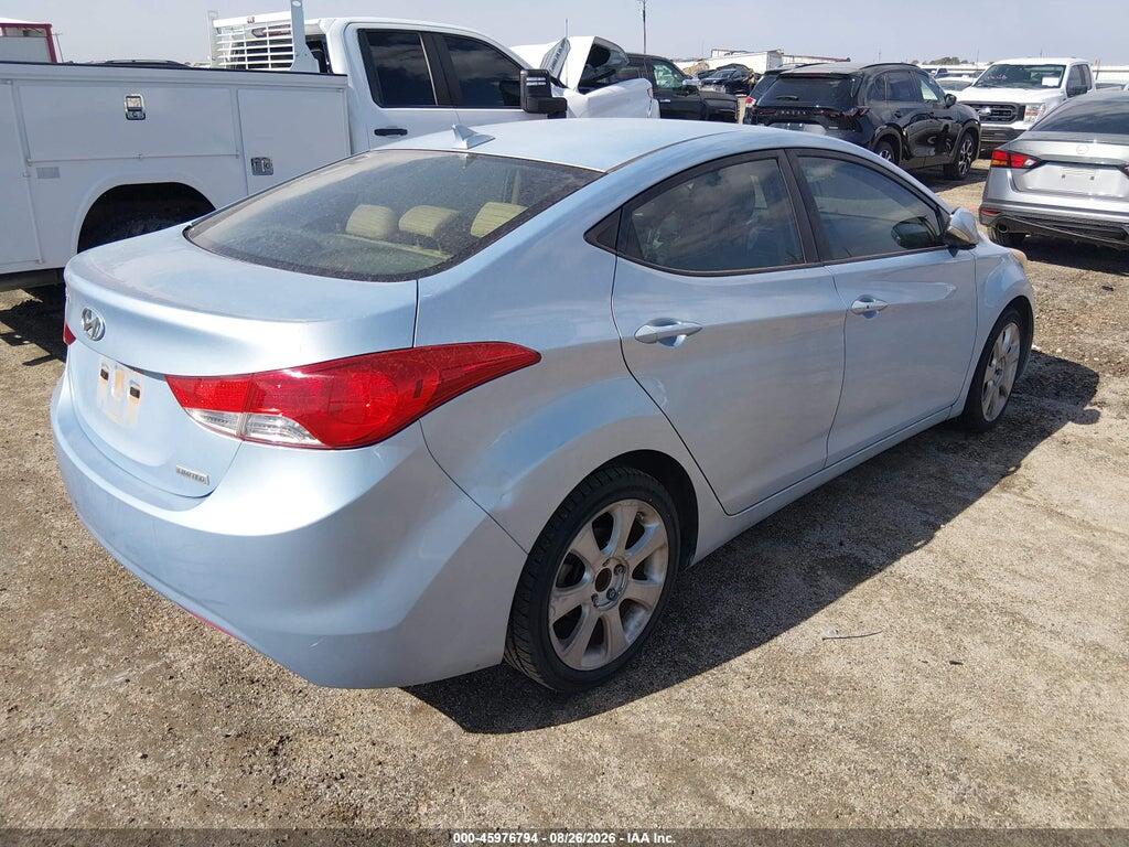 KMHDH4AEXCU207418 2012 HYUNDAI ELANTRA photo no. 4
