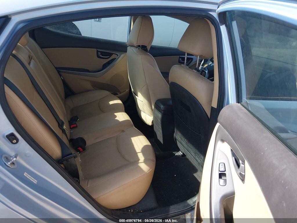 KMHDH4AEXCU207418 2012 HYUNDAI ELANTRA photo no. 8