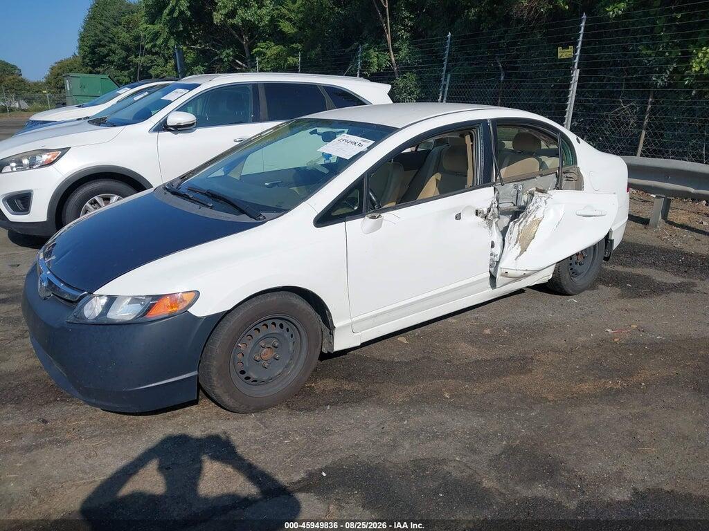 1HGFA16547L065282 2007 HONDA CIVIC photo no. 2