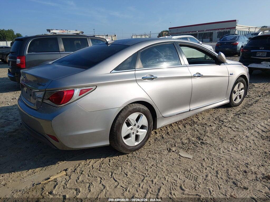 KMHEC4A41CA020449 2012 HYUNDAI SONATA HYBRID photo no. 4