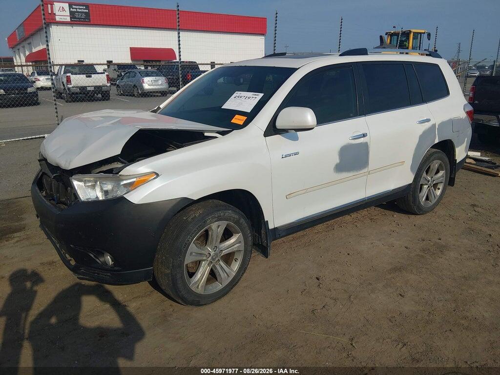 5TDYK3EH7BS049631 2011 TOYOTA HIGHLANDER photo no. 2