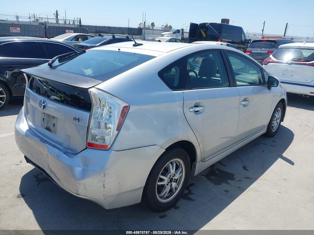 JTDKN3DU7B1396398 2011 TOYOTA PRIUS photo no. 4