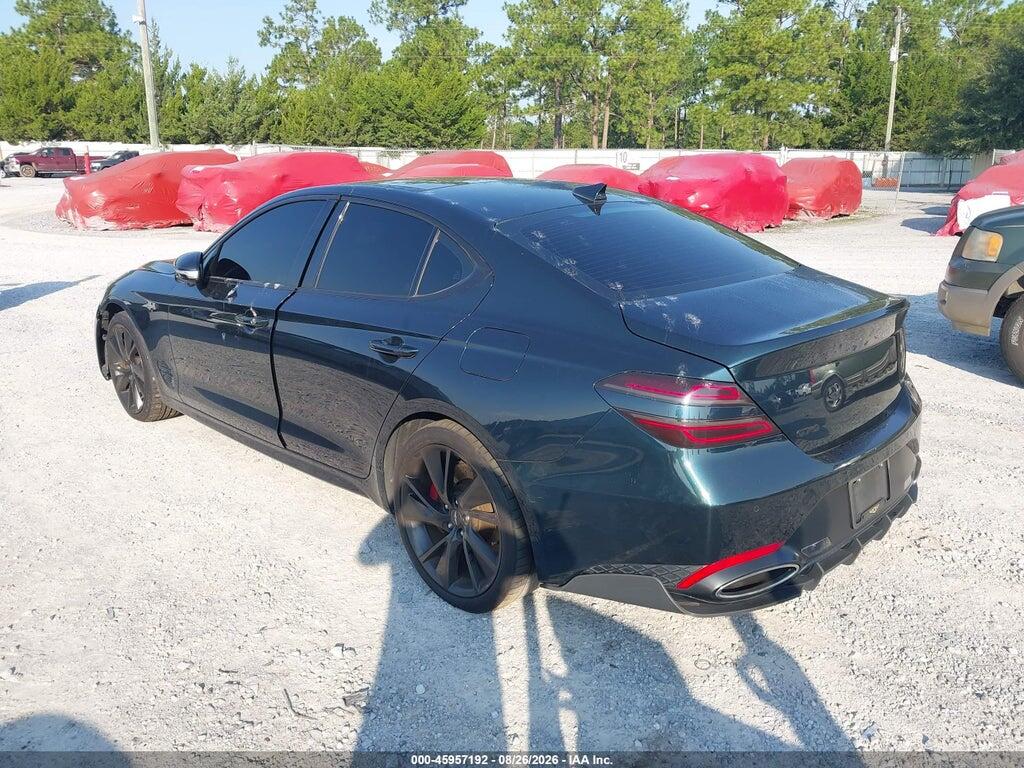 KMTG54TE6NU096264 2022 GENESIS G70 photo no. 3