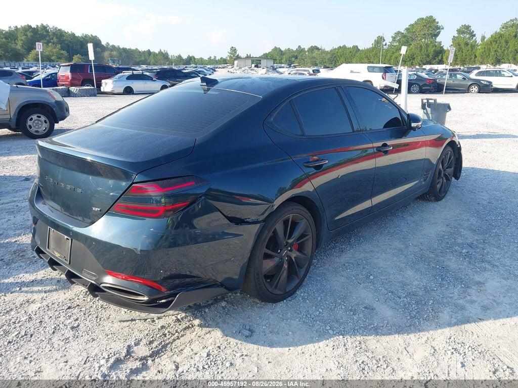 KMTG54TE6NU096264 2022 GENESIS G70 photo no. 4
