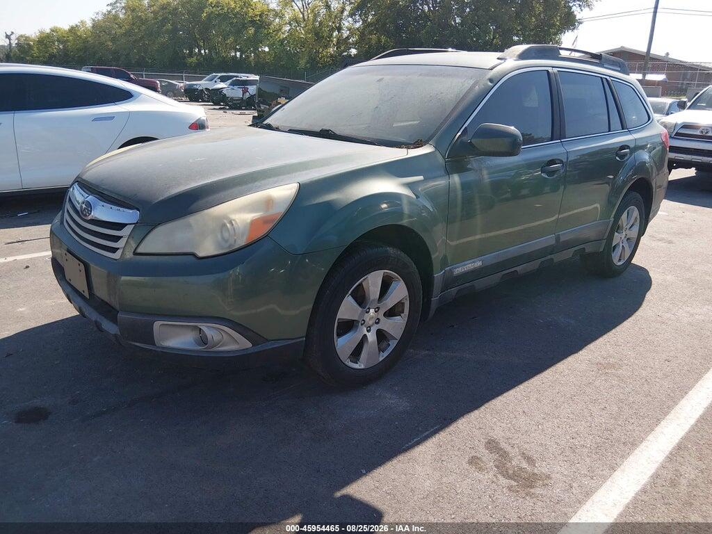 4S4BRBDC8A3382787 2010 SUBARU OUTBACK photo no. 2