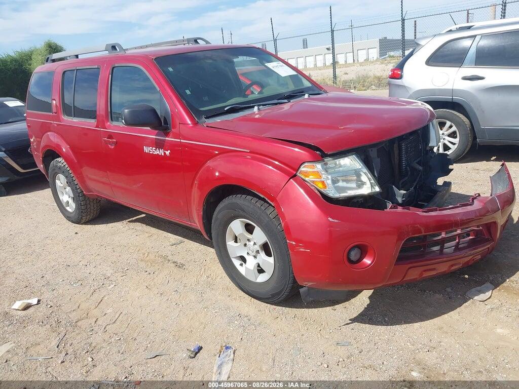 2009 NISSAN PATHFINDER 5N1AR18U09C618546