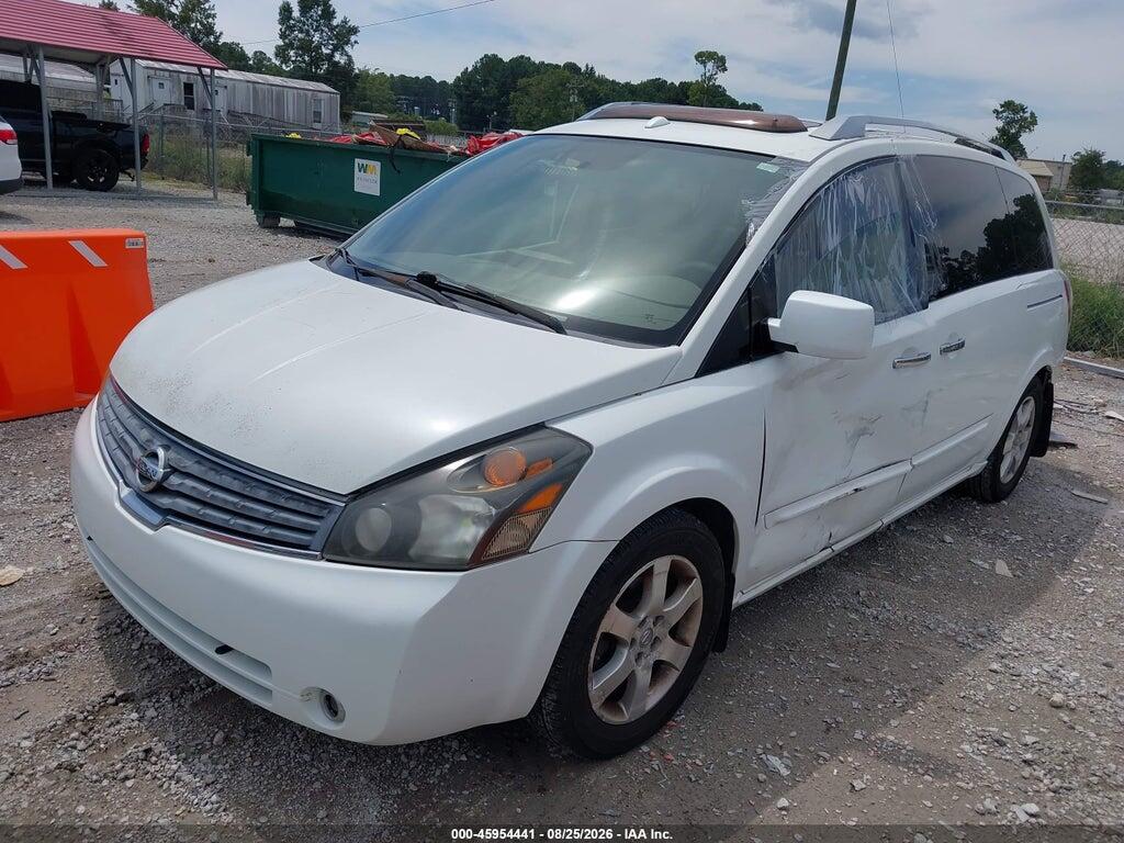 5N1BV28U19N108328 2009 NISSAN QUEST photo no. 2