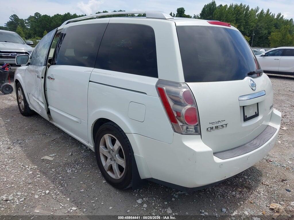 5N1BV28U19N108328 2009 NISSAN QUEST photo no. 3