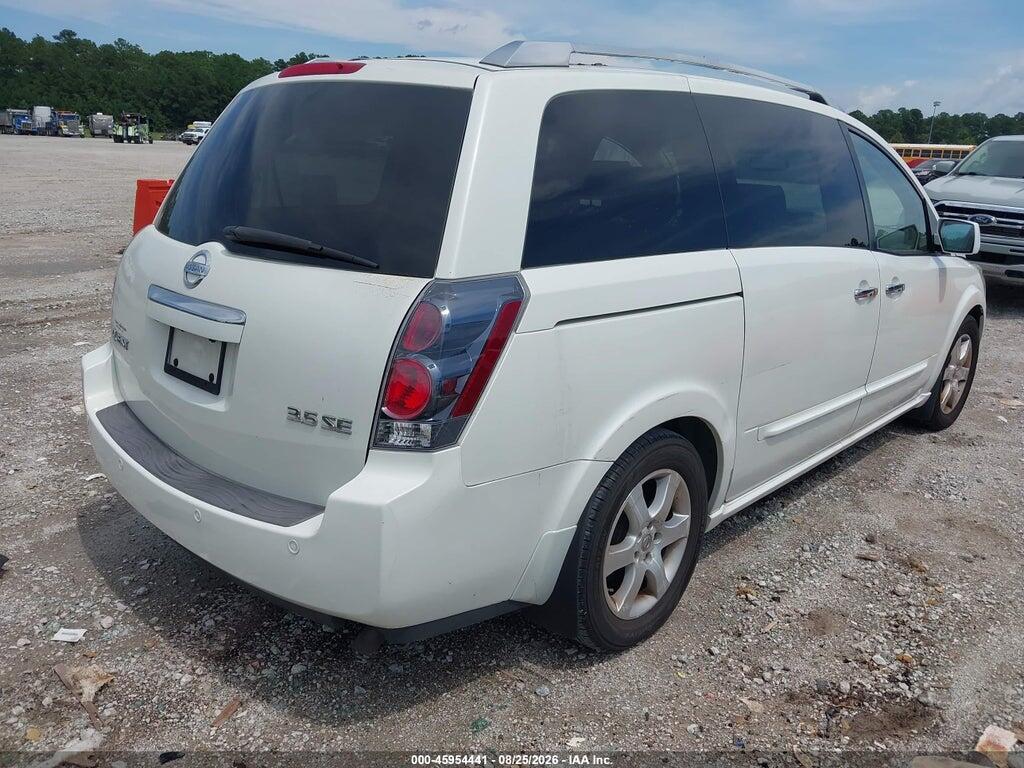 5N1BV28U19N108328 2009 NISSAN QUEST photo no. 4