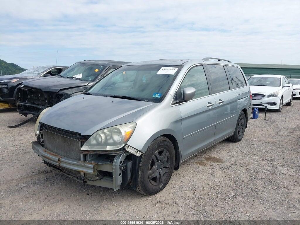 5FNRL38627B084536 2007 HONDA ODYSSEY photo no. 2