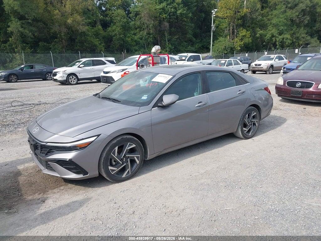 KMHLS4DGXSU951366 2025 HYUNDAI ELANTRA photo no. 2