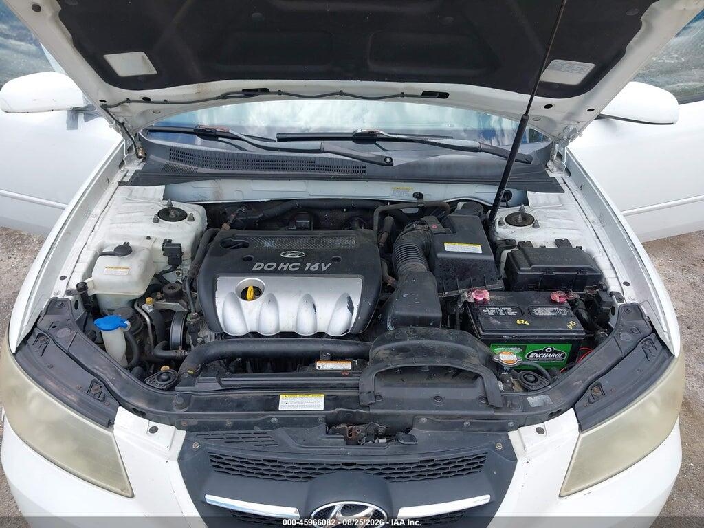 5NPET46C28H313491 2008 HYUNDAI SONATA photo no. 10