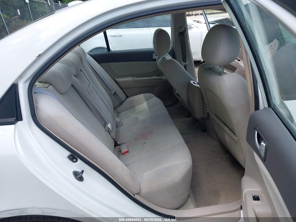 5NPET46C28H313491 2008 HYUNDAI SONATA photo no. 8