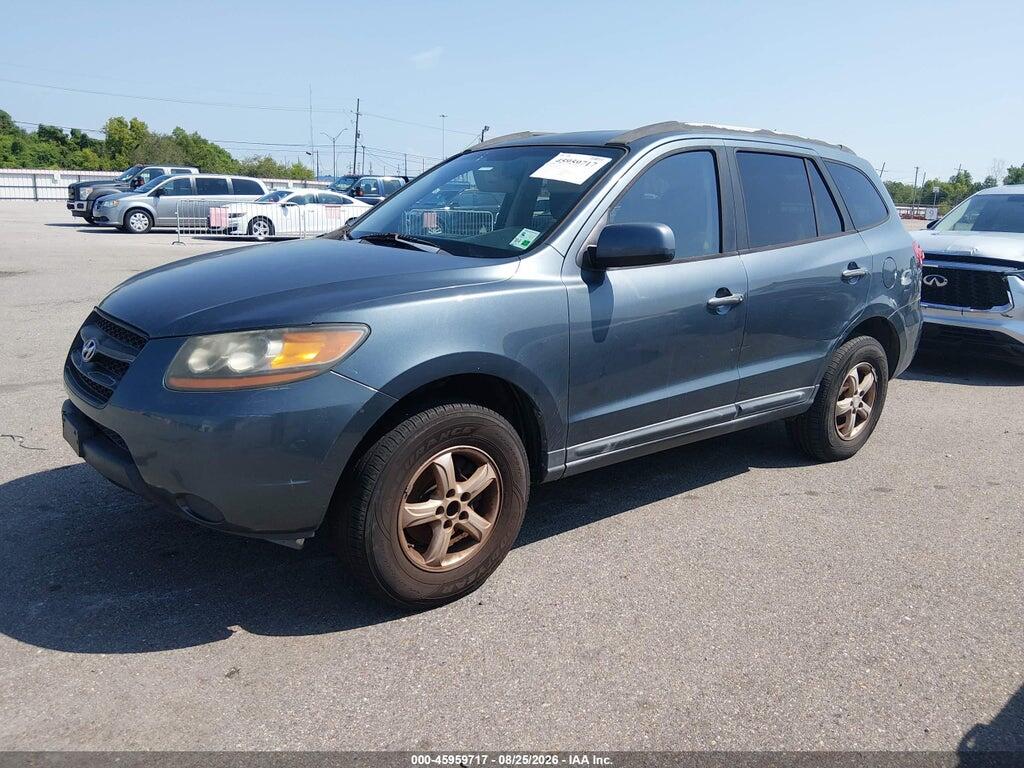 5NMSG13D68H136735 2008 HYUNDAI SANTA FE photo no. 2