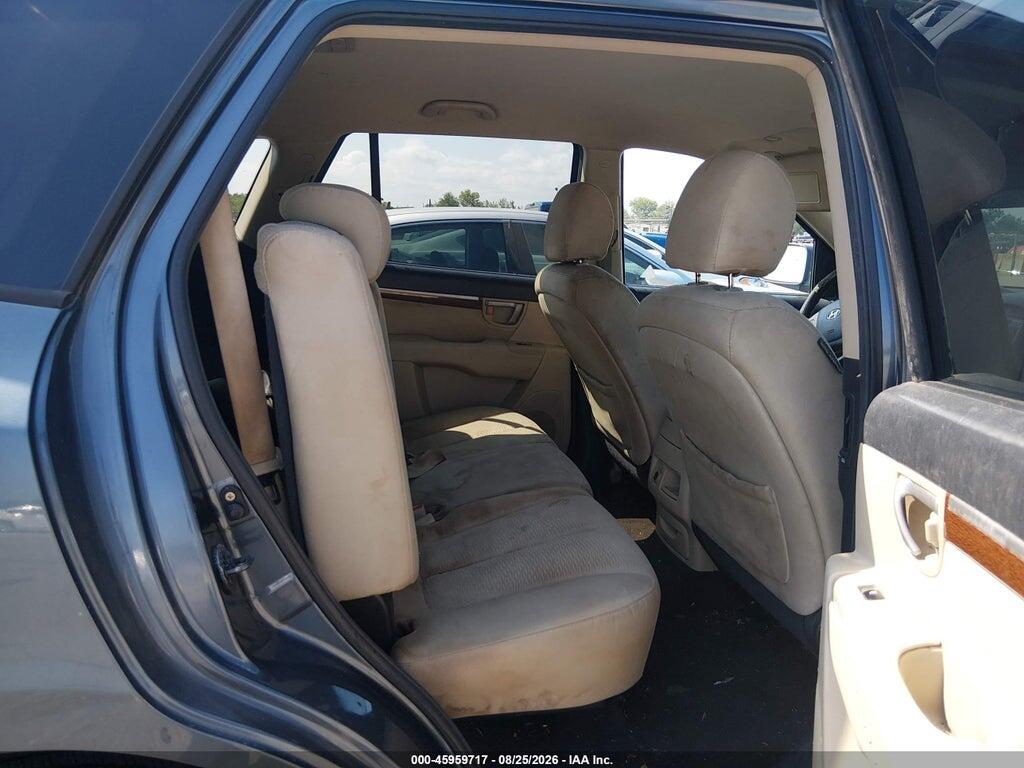 5NMSG13D68H136735 2008 HYUNDAI SANTA FE photo no. 8